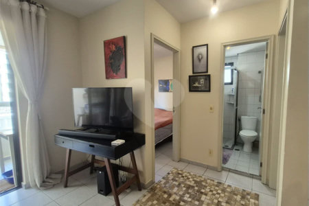 Apartamento 2 quartos, sacada e vaga em Santa Cecília