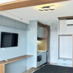 Studio com 28m², mobiliado e com móveis planejados na região do Sacomã em São Paulo - SP.