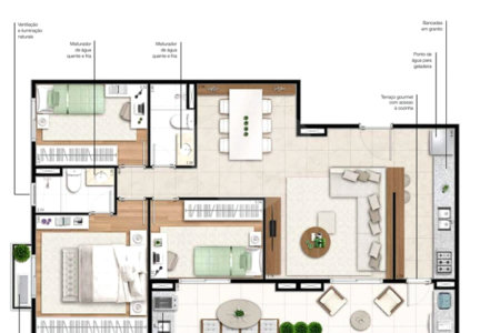 Apartamento à venda com 2 quartos, sendo 1 suíte,  em Jardim São Paulo(zona Norte), São Paulo, SP