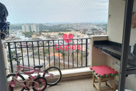 Apartamento à venda com 3 quartos, sendo 1 suíte, em Urbanova V, São José dos Campos, SP