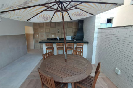 Apartamento, 109 m² - venda por R$ 1.100.000,00 ou aluguel por R$ 6.000,00/mês - Boqueirão - Santos/SP