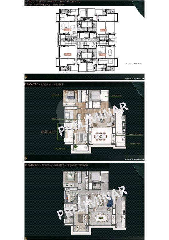 Apartamento à venda com 3 suítes em Tucuruvi, São Paulo, SP