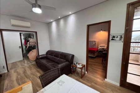 Apartamento com 2 dormitórios à venda, 85 m² por R$ 680.000,00 - Boqueirão - Santos/SP