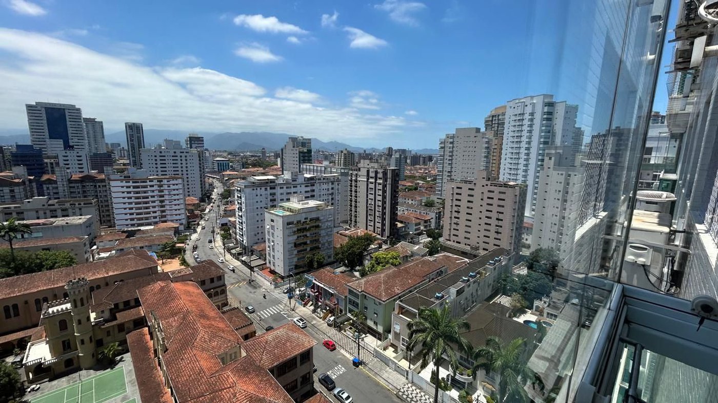 Apartamento com 3 dormitórios à venda, 126 m² por R$ 1.590.000,00 - Boqueirão - Santos/SP