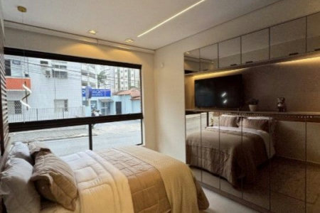 Apartamento à venda, 56 m² por R$ 541.056,00 - Centro - São Vicente/SP