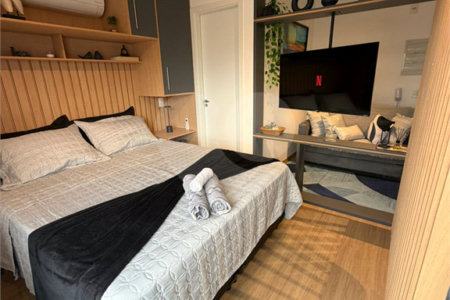 Apartamento à venda ou para alugar com 1 quarto no Centro, Mogi das Cruzes, SP