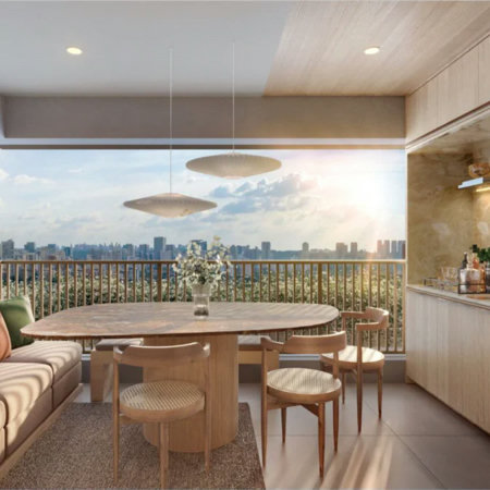 Apartamento à venda com 4 suítes em Brooklin Paulista, São Paulo, SP