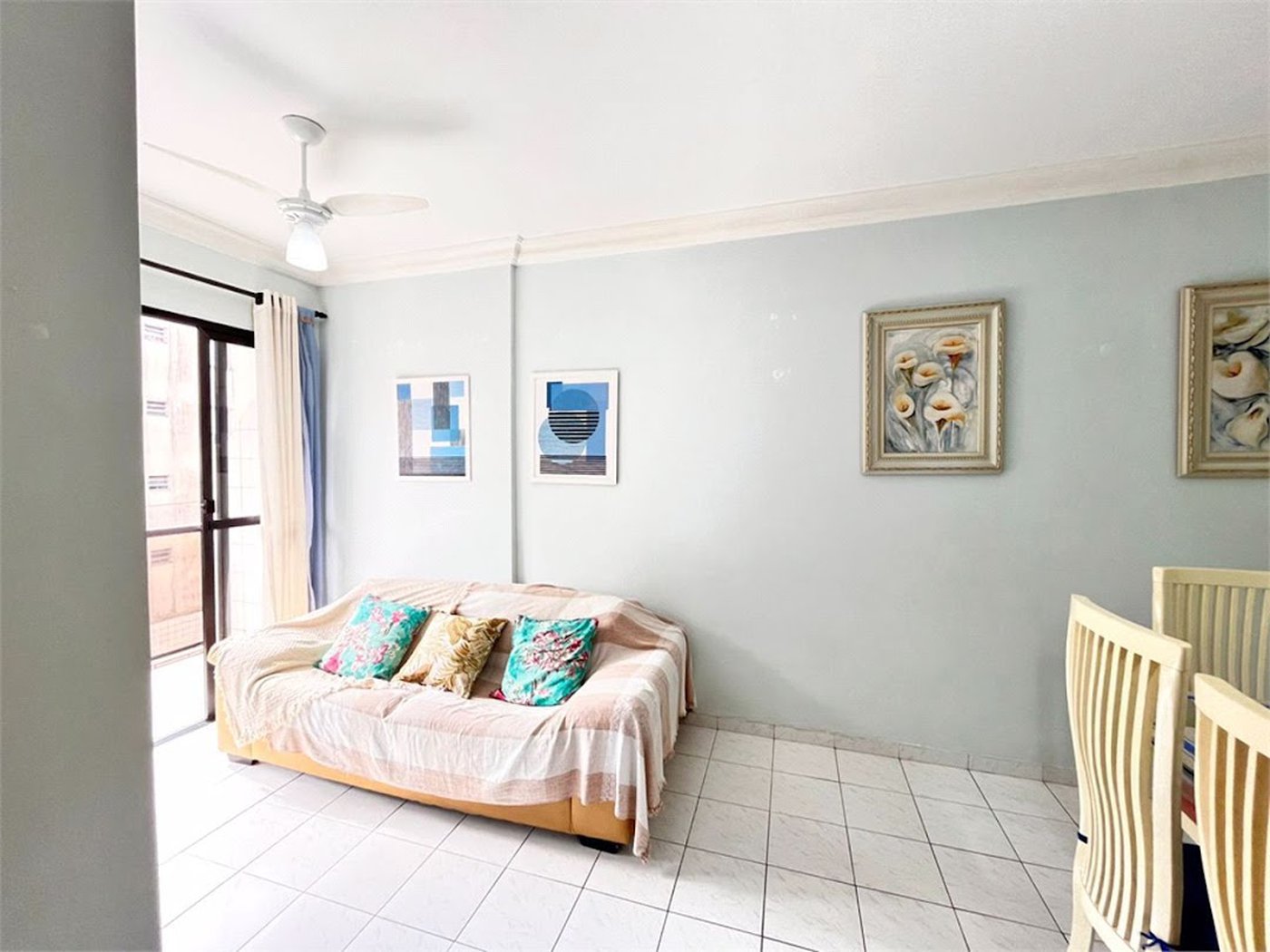 Apartamento com 1 dormitório à venda, 52 m² por R$ 265.000,00 - Jardim Três Marias - Guarujá/SP
