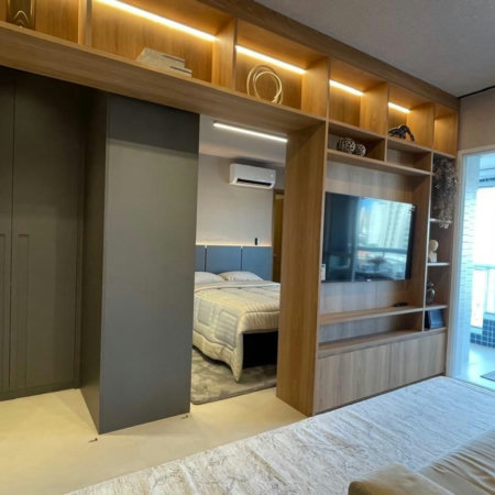 Apartamento com 1 dormitório à venda, 60 m² por R$ 990.000,00 - Boqueirão - Santos/SP
