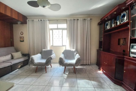 Belíssimo Apartamento de Frente, 3 Quartos, com Garagem Fechada, à Venda no Marapé – Santos/SP