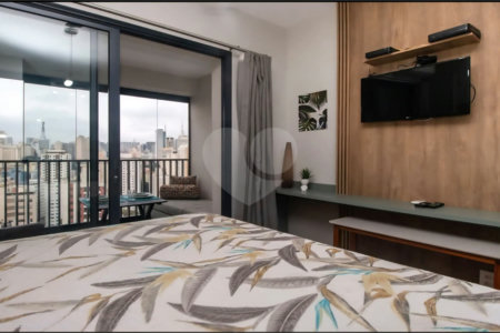 Studio à venda ou para alugar com 1 quarto em Bela Vista, São Paulo, SP