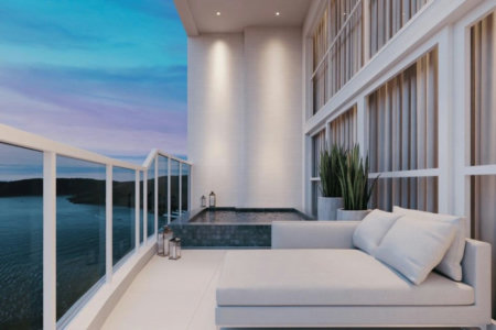 Apartamento Duplex com 4 dormitórios à venda, 500 m² por R$ 8.425.400,00 - Ponta da Praia - Santos/SP