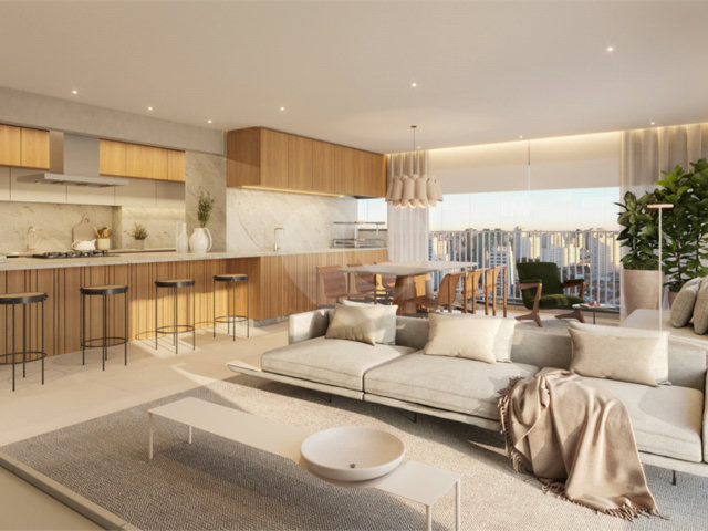 Apartamento à venda com 3 suítes em Campo Belo, São Paulo, SP