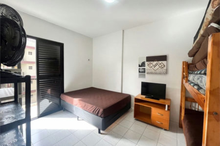 Apartamento com 1 dormitório à venda, 52 m² por R$ 281.000,00 - Jardim Três Marias - Guarujá/SP