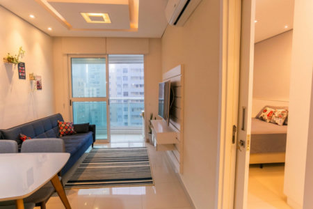Apartamento com 1 dormitório à venda, 55 m² por R$ 735.000,00 - José Menino - Santos/SP