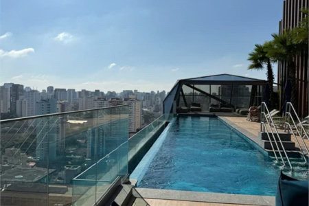 Apartamento à venda com 1 quarto em Indianópolis, São Paulo, SP