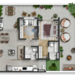Apartamento à venda com 2 quartos, sendo 1 suíte, em Vila Espírito Santo, Sorocaba, SP