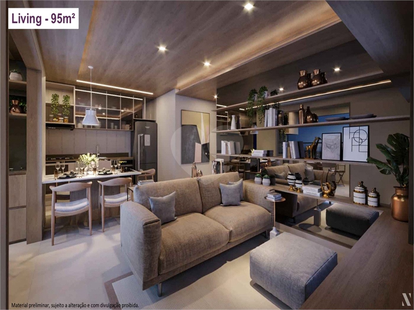 Apartamento à venda com 1 quarto em Além Ponte, Sorocaba, SP