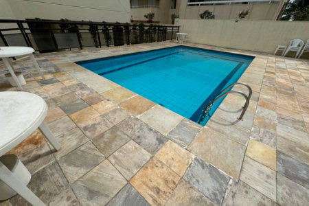 Apartamento com 3 dormitórios para alugar, 80 m² por R$ 4.000,02/mês - Balneário Cidade Atlântica - Guarujá/SP
