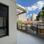 Apartamento aconchegante com terraço e sacada