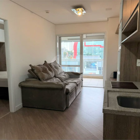FLAT PREMIUM MOBILIADO NO MONDIAL HOME STAY | CENTRO DE SÃO BERNARDO DO CAMPO | 42 m² | VISTA LIVRE | 1 VAGA