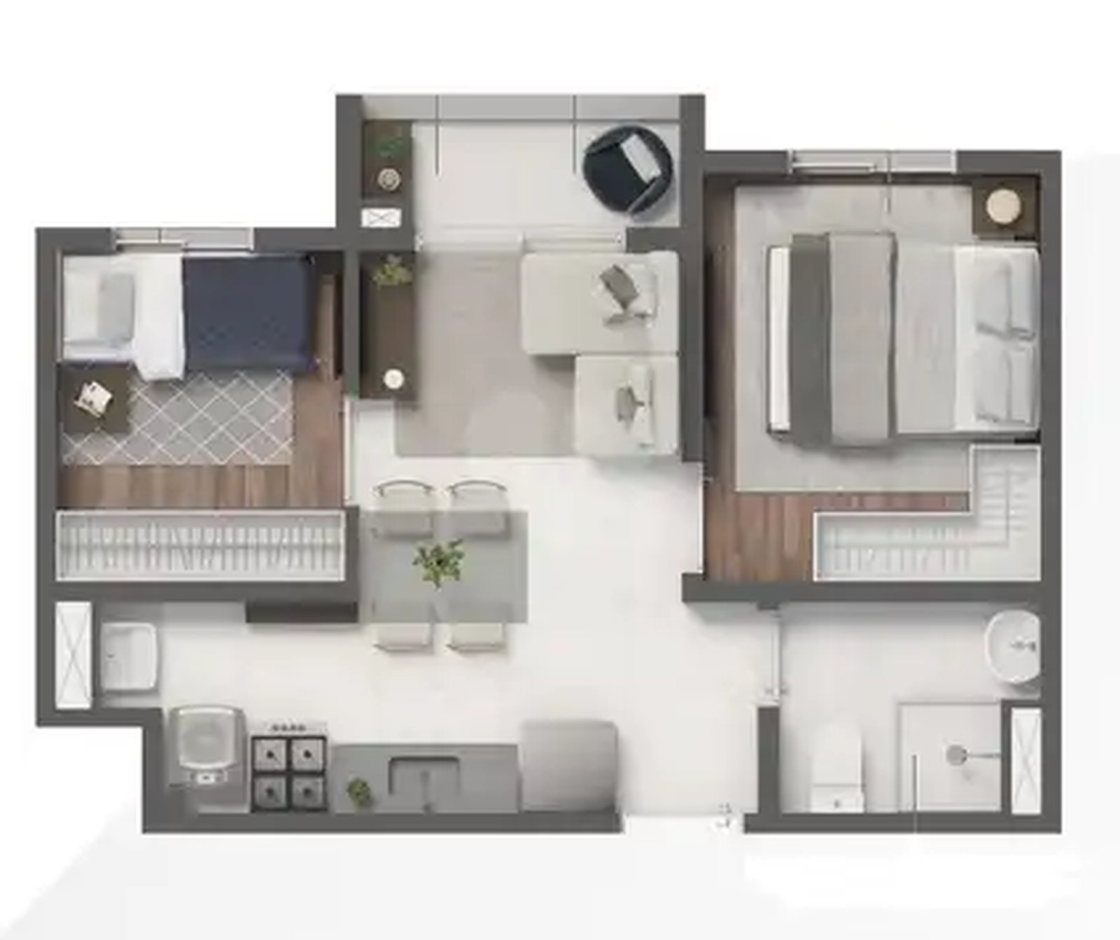 Apartamento 33m²