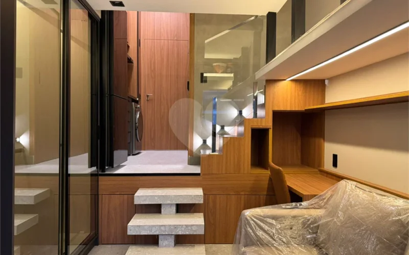 Locação - 1 dormitório com 34 m² – Brooklin, pertinho do metrô Pacote: R$ 5.000,00 | Totalmente mobiliado