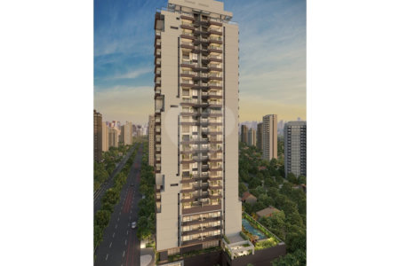 Apartamento a venda em Moema, 53 m², vaga, lazer e próximo ao parque do Ibirapuera
