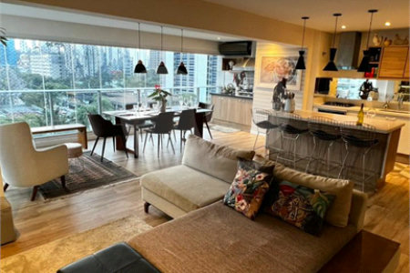 Apartamento espetacular no coração do Brooklin!