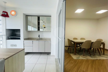 LOCAÇÃO DOMO LIFE C/ 155 m² - 3 DORMITÓRIOS | 3 VAGAS | CONDOMÍNIO CLUBE PRONTO PARA MORAR!