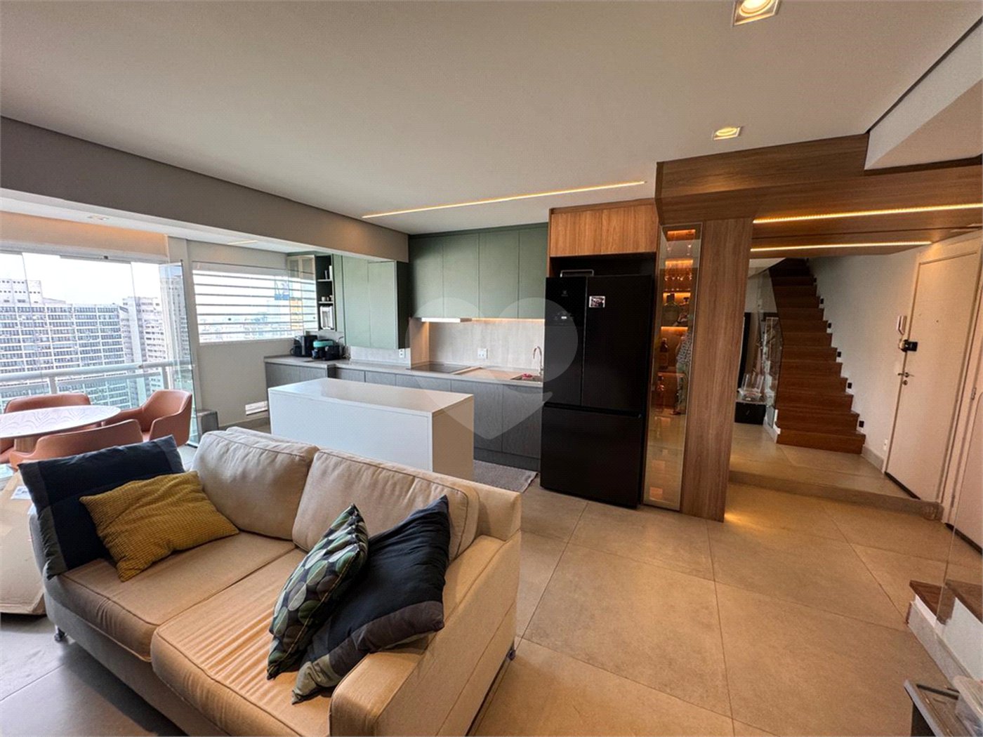 oportunidade, cobertura 2 dormitório, 1 suite, Apartamento mobilado..