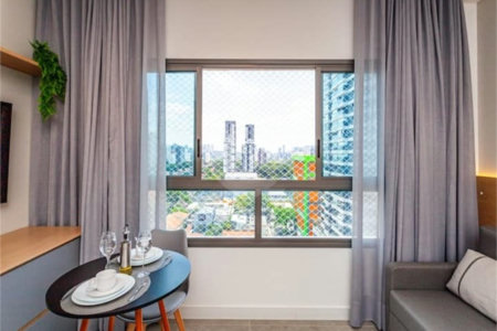 STUDIO DE 29M2 NO BROOKLIN PARA VENDA