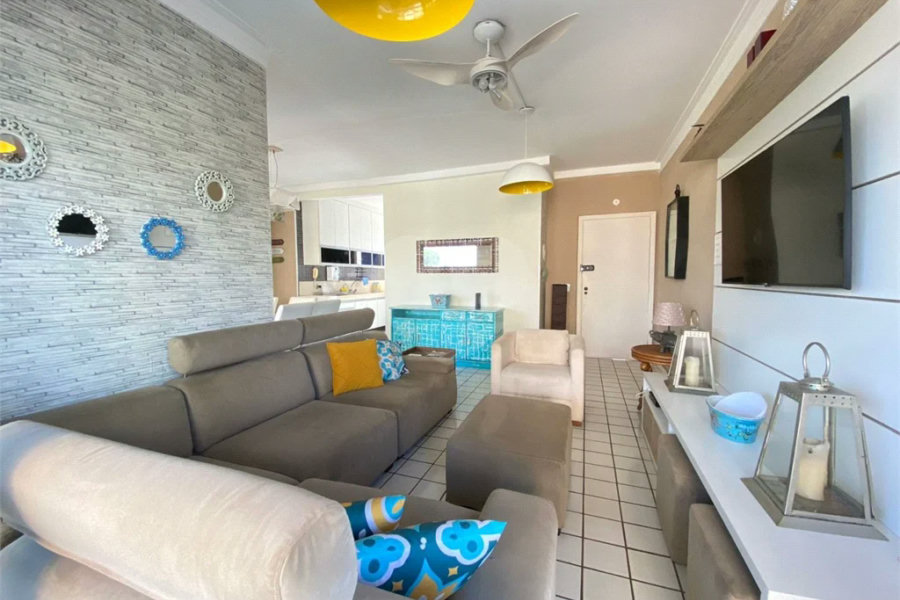 Apartamento à venda com 3 quartos, sendo 1 suíte, em Riviera de São Lourenço, Bertioga, SP