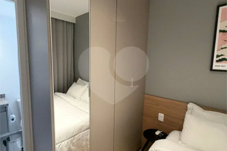 Studio HIS2 mobiliado 38m² na Liberdade, lazer completo, pronto para morar.