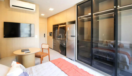 Apartamento à venda com 1 suíte em Vila Nova Conceição, São Paulo, SP