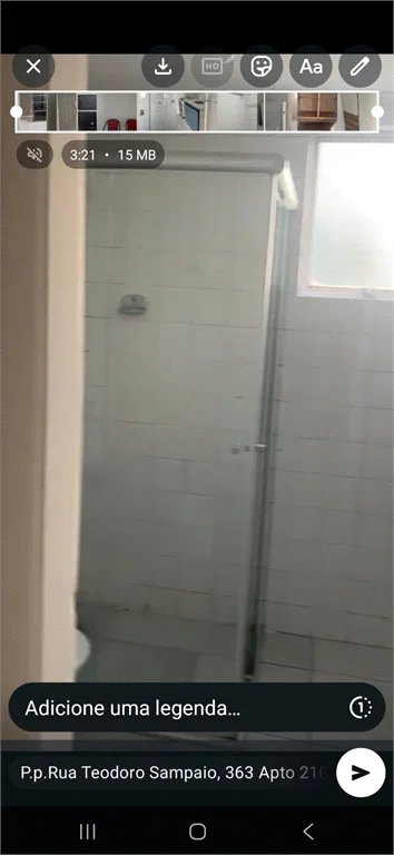 Apartamento à venda com 1 quarto em Pinheiros, São Paulo, SP