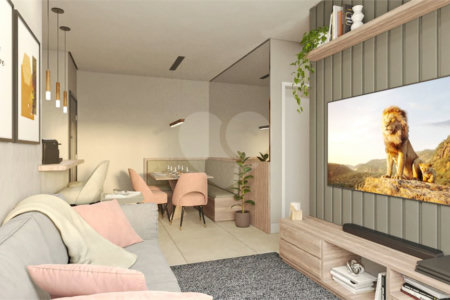 Apartamento à venda com 2 quartos, sendo 1 suíte,  em Residencial Jardins da Catalunha, Atibaia, SP
