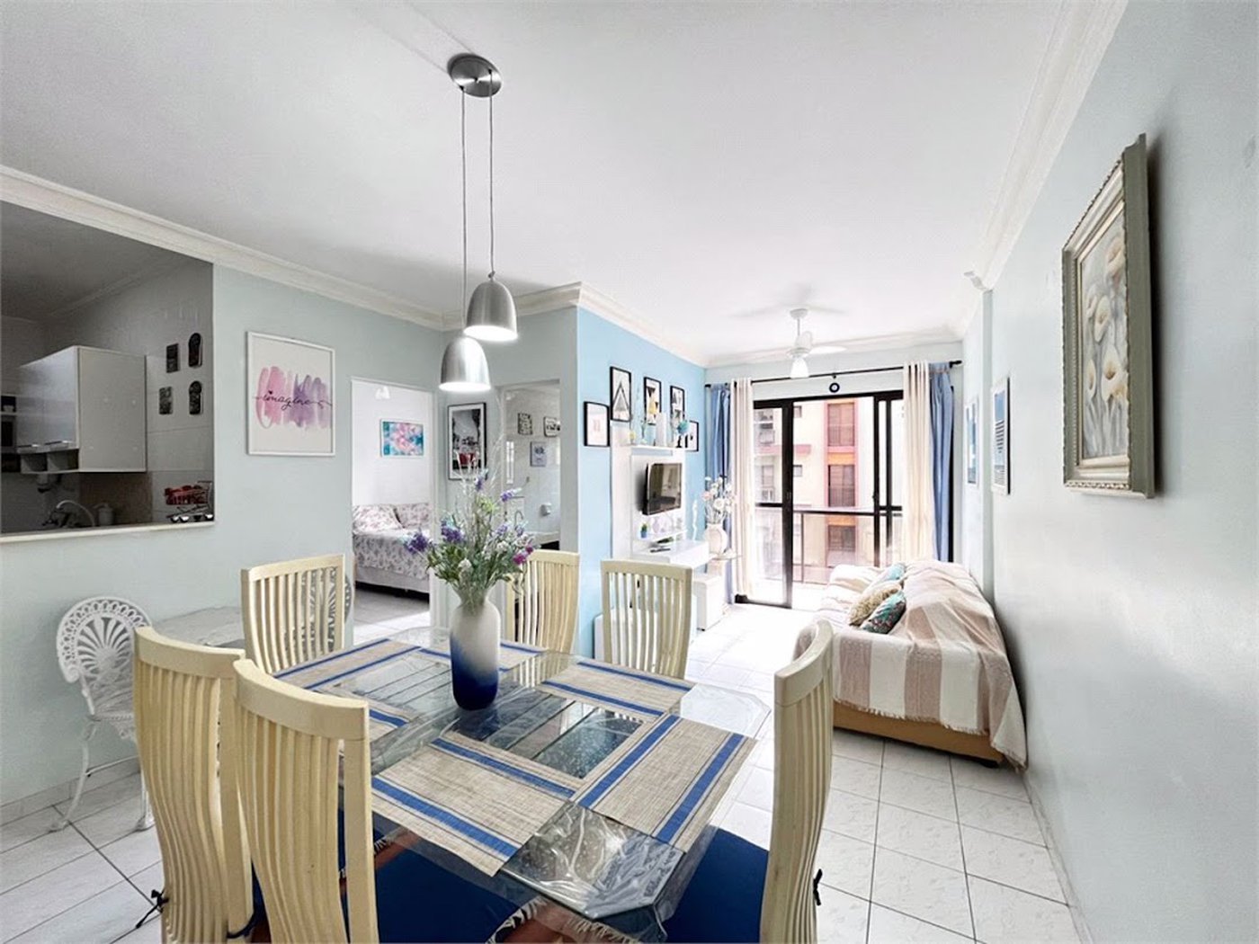 Apartamento com 1 dormitório à venda, 52 m² por R$ 265.000,00 - Jardim Três Marias - Guarujá/SP