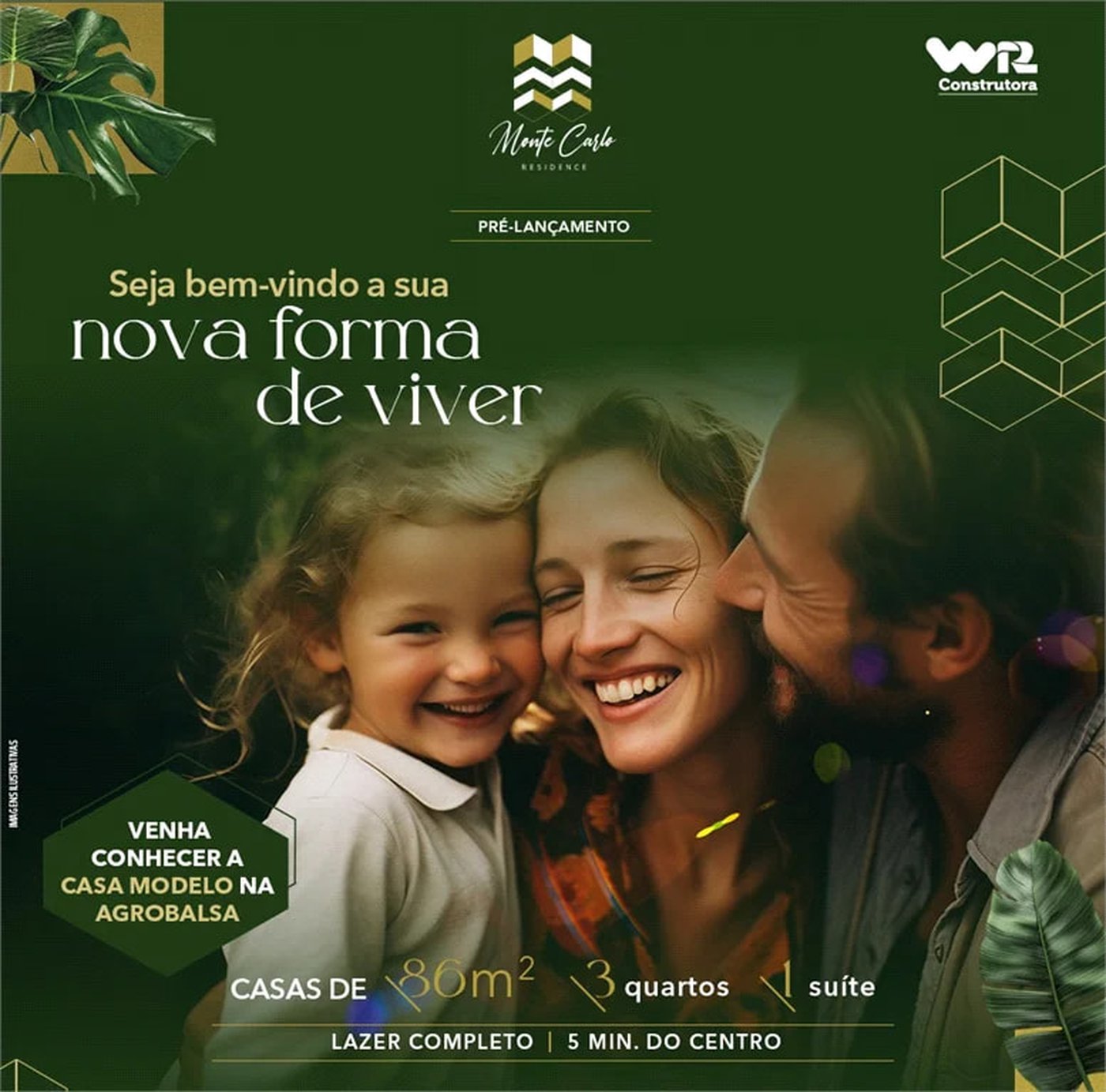 Casa à venda com 3 quartos, sendo 1 suíte, no condomínio Monte Carlo, Balsas - MA