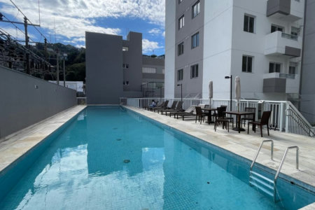 Apartamento com 2 dormitórios à venda, 48 m² por R$ 365.000,00 - Jabaquara - Santos/SP