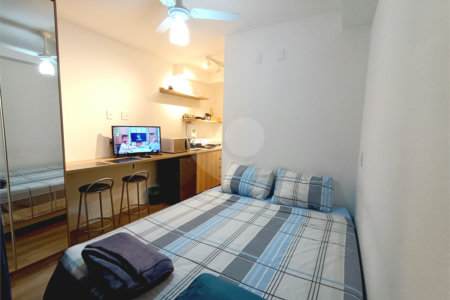 Apartamento à venda ou para alugar com 1 quarto em Vila Mariana, São Paulo, SP