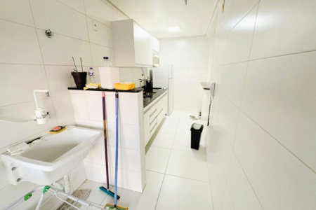 Apartamento para alugar, 54 m² por R$ 6.000,02/mês - Embaré - Santos/SP