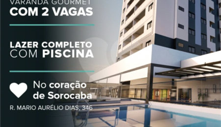 Apartamento à venda com 3 suítes em Vila Lucy, Sorocaba, SP
