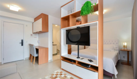 Apartamento à venda com 1 quarto em Mirandópolis, São Paulo, SP