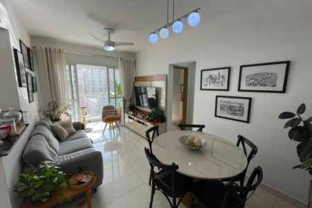 Apartamento com 2 dormitórios à venda, 74 m² por R$ 1.049.000,00 - Gonzaga - Santos/SP