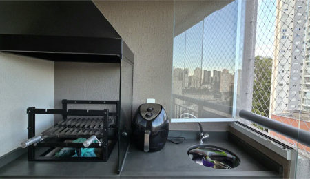 Apartamento à venda com 2 quartos, sendo 1 suíte,  em Vila Andrade, São Paulo, SP