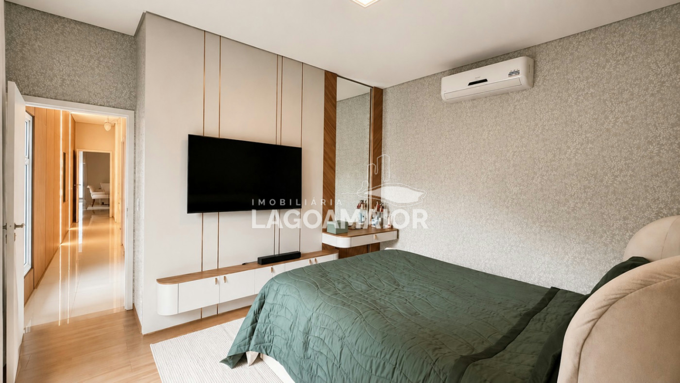 Casa à venda com 3 quartos, sendo 1 suíte, no condomínio Portal Das Àguas, Três Lagoas - MS