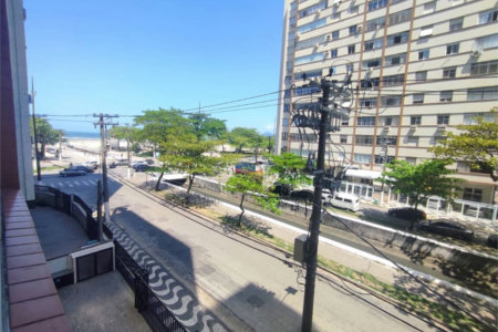 Apartamento com 3 dormitórios à venda, 163 m² por R$ 870.000,00 - Gonzaga - Santos/SP