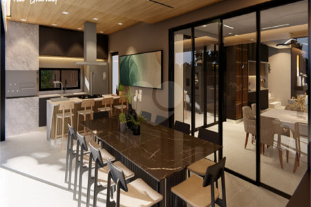 Casa à venda com 3 suítes no condomínio Residencial Terras de Siena, Ribeirão Preto - SP
