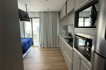 Apartamento à venda com 1 quarto em Indianópolis, São Paulo, SP